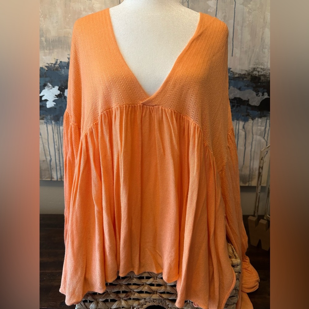 Free People Mykonos V-neck Sweater